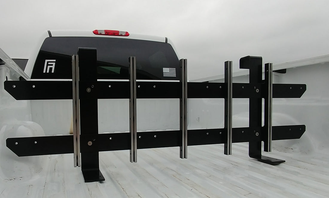 Forged Authority's MFR - truck bed mounting system