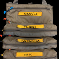 Dual Zip Tool Roll Pouch XL 3
