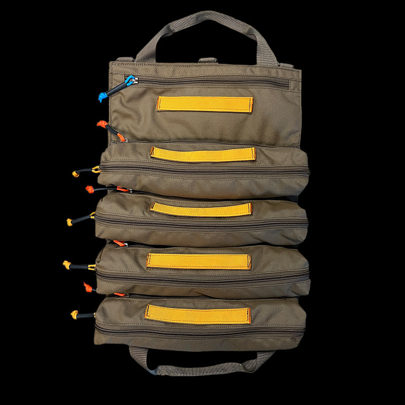 Dual Zip Tool Roll Pouch XL 1