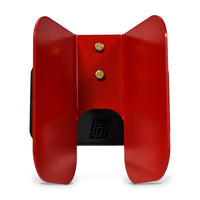 MOBUL Dirt Bike Wheel Chock, front view, on white.