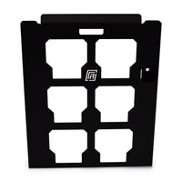 MOBUL Adapter Plate | Compatible with Milwaukee PACKOUT, front view, studio, on white.